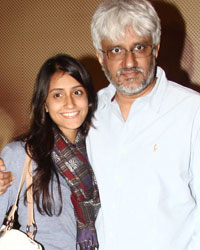 Vikram Bhatt with his daughter Krishna Bhatt