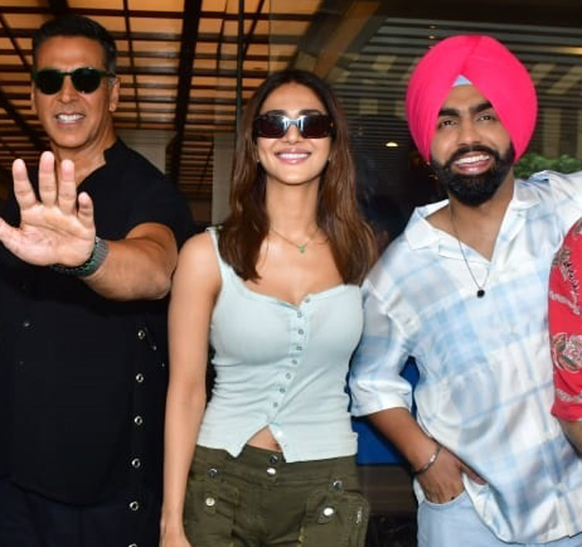 Akshay Kumar, Vaani Kapoor and Ammy Virk