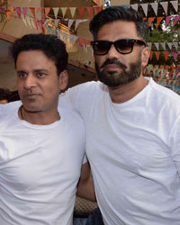 Manoj Bajpai and Sunil Shetty