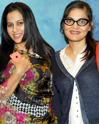 Uroosa Khan with Alvira Agnihotri