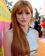 Actres and singer Bella Thorne attends the 2013 Kids Choice Awards in Los Angeles, California