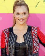 Actress Alyson Stoner arrives at the 2013 Kids Choice Awards in Los Angeles, California