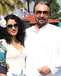 Kabir Bedi and Parveen Dusanj