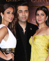 Ileana D'Cruz, Karan Johar and Nimrit Kaur