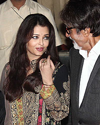 Brinda, Aishwarya Rai Bachchan, Amitabh Bachchan and Jaya Bachchan