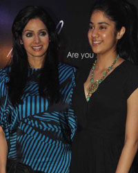 Jahnavi Kapoor and Sridevi