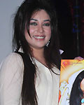 Pakistani television actress, singer and host Komal Rizvi poses during the music release of her new album