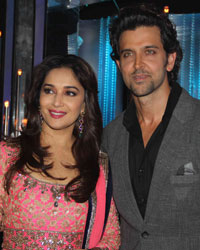 Madhuri Dixit and Hrithik Roshan