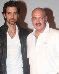 Hrithik Roshan and Rakesh Roshan