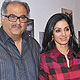 Anupam Kher, Boney Kapoor and Sridevi