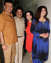 Anu Malik, Udit Narayan, Madhurima Nigam and Alka Yagnik