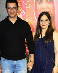 Sharm Joshi with his wife Prerna