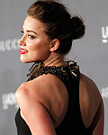 Amber Heard poses at the Los Angeles County Museum of Art 2012 Art   Film Gala in Los Angeles