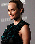 Amber Valletta poses at the Los Angeles County Museum of Art (LACMA) 2012 Art   Film Gala in Los Angeles