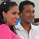 Lara Dutta and Mahesh Bhupati