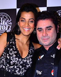 Mugdha Godse and Designer Rajat Tangri