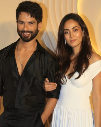 Shahid Kapoor and Mira Rajput Kapoor