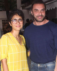 Kiran Rao and Sohail Khan