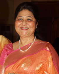 Ustad Amjad Ali Khan with his wife Subhalakshmi