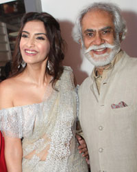 Rohit Bal, Sonam Kapoor and Sunil Sethi