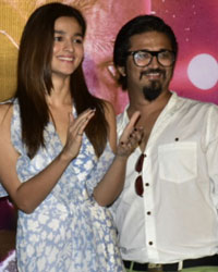 Abhishek Chaubey, actor Alia Bhatt and music composer Amit Trivedi