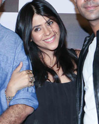 Hansal Mehta, Elta Kapoor and Rajkummar Rao