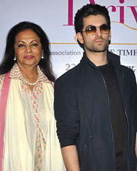 Deveika Bhojwani, VP, Women's Cancer Initiative, Tata Memorial Hospital, Neil Nitin Mukesh and Anuradha Paraskar, Sr VP, Marketing