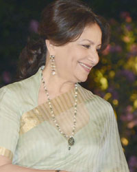 Sharmila Tagore and German Ambassador to India, Michael Steiner