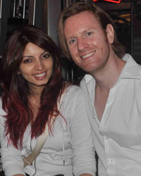 Shama Sikander and Alex