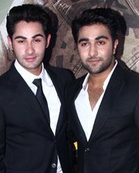 Armaan Jain with his brother Aadar Jain