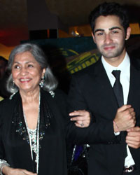 Armaan Jain with his grandparents