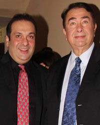 Anu Malik, Rajiv Kapoor and Randhir Kapoor