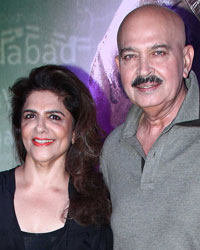 Pinki and Rakesh Roshan