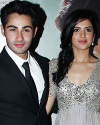 Armaan Jain, Deeksha Seth and Abhishek Bachchan