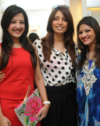 Amy Billimoria. with Shama Sikander, and Annie Deshmukh