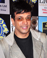 Javed Jaffrey at Lions Gold Awards 2014