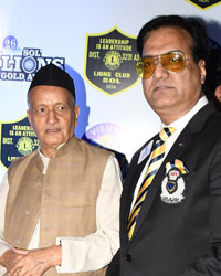 Honourable Governor of Maharashtra- Shri Bhagat Singh Koshyari (Chief Guest) with Lion Dr. Raju V Manwani