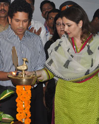 Sachin Tendulkar and  Anjali Tendulkar