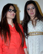 Alvira Khan and Kehkashaan Patel