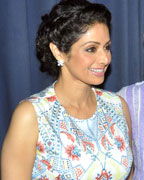 Sridevi and Sarita Davare