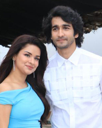 Avneet Kaur and Shantanu Maheshwari
