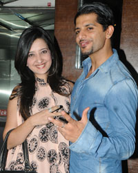 Amy Billimoria with Karanvir Bohra