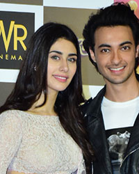 Warina Hussain and Aayush Sharma