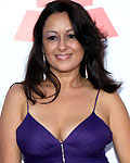 Dawn Diaz, founder and executive director of Milagros Day Worldwide, arrives for the Latin Recording Academy Person of the Year tribute dinner and concert honoring Caetano Veloso in Las Vegas