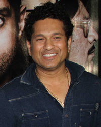 Anjali, Sara and Sachin Tendulkar