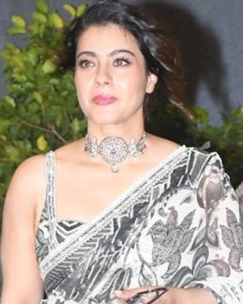 Kajol promotes her movie Maa