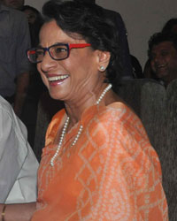 Gulzar and Tanuja Mukherjee