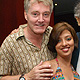 Gary Richardson and Alyque Padamsee with a friend