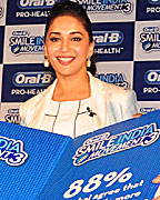 Madhuri Launches Smile India Movement