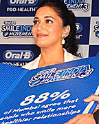 Madhuri Launches Smile India Movement